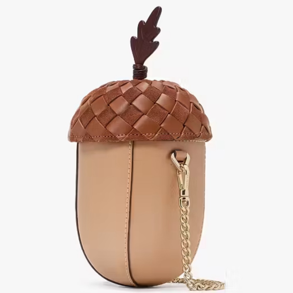 Authentic Kate Spade 3d Acorn Crossbody